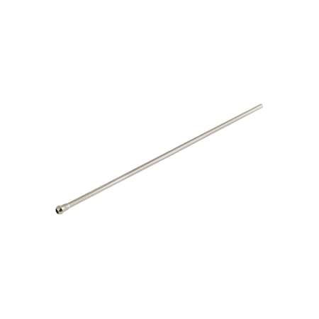 Showerscape Bullnose Bathroom Supply Line, Polished Nickel CB38206